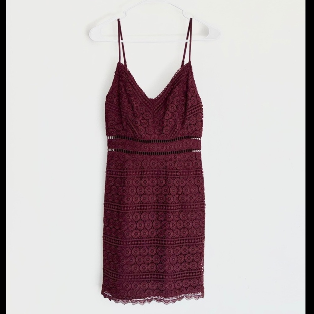 A&F - Crocheted Mini Dress - Picture 2 of 8